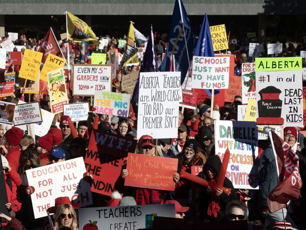 alberta teacher strike